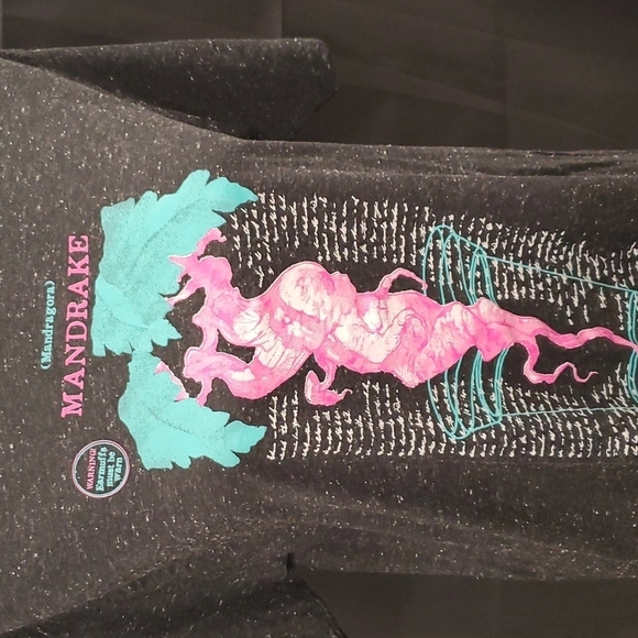 Harry Potter Mandrake Tee SZ LG - Picture 2 of 6